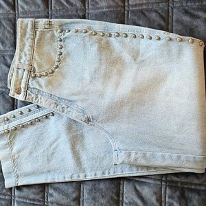 Rare Vintage Hairston Roberson Ropa Studded High-waist Western Jeans, 27/28